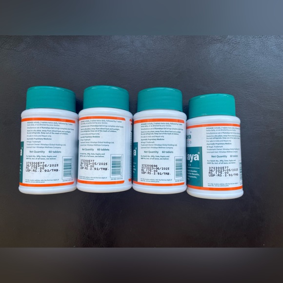 New Himalaya Rumalaya For Joint & Bones Exp Mar-June 2025 two Bottles 60 tablets - Picture 5 of 9